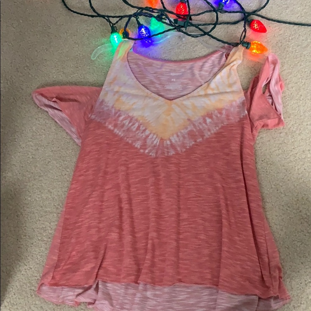 Cold Shoulder Top - Picture 2 of 4
